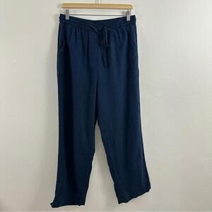 Banana Republic Straight High Rise Blue Pants Women's Size M